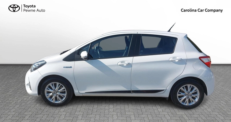 Toyota Yaris cena 63400 przebieg: 82259, rok produkcji 2018 z Mieszkowice małe 254